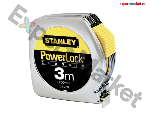 Imagine pentru 1-33-218 Stanley Ruleta powerlock classic cu carcasa metalica 3m x 12.7mm