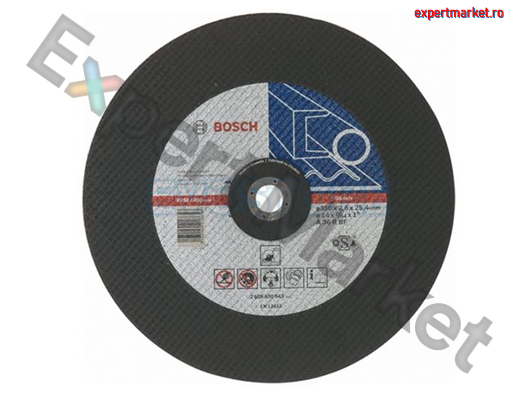 Imagine pentru BOSCH Disc taiere metal 355x2.8x25.4 A36 R BF